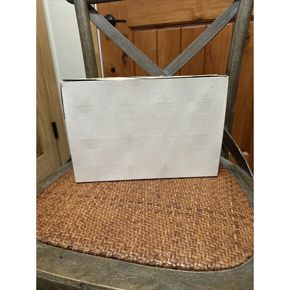 Vintage Pyramid Glass Ornaments Box ( 2.25") - 12  Clear Ball‎ Ornaments - Picture 6 of 10